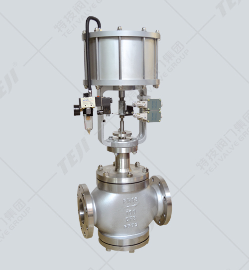 氣動雙導向切斷閥