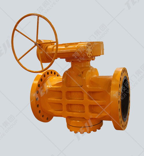 倒裝油封壓力平衡式旋塞閥